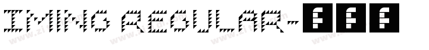 IMing Regular字体转换